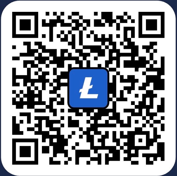 Litecoin tip QR code